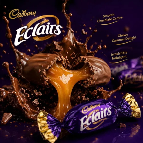 Miniatura 3 de Cadbury Classic Eclairs - Bolsa de chocolate (3.88 oz, 3 unidades)