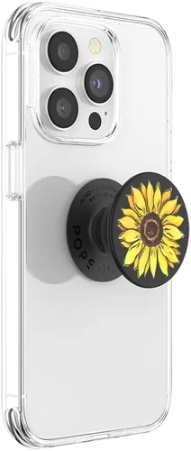 Miniatura 2 de Agarre para teléfono PopSockets con soporte expansible, agarre adhesivo - Sunnyside Lado del sol