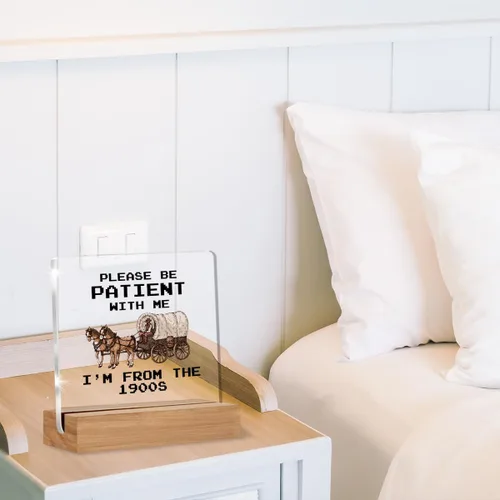 Miniatura 6 de Divertida placa acrílica retro de regalo para amigos, compañeros de trabajo, regalos occidentales para mujeres, hombres, mejores amigos, decoración