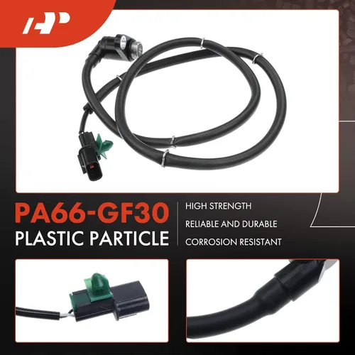 Miniatura 4 de A-Premium Sensor de velocidad de rueda trasera ABS – Compatible con modelos Mitsubishi – Montero 1996 1997 1998 1999 2000 – Sustituye a AB0595