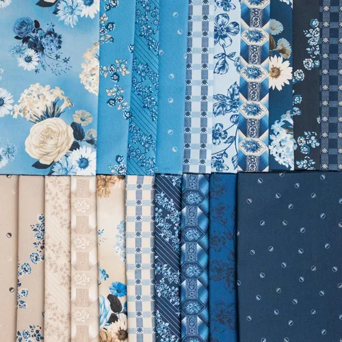 Miniatura 2 de True Fabrics 10" Cuadrados Pastel de Capas Tela Precortada (Bellflower)