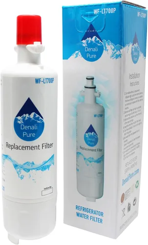 Miniatura 2 de Paquete de 2 filtros de agua de repuesto para refrigerador Home Depot HDX FML-3, compatible con el cartucho de filtro de agua para refrigerador Home