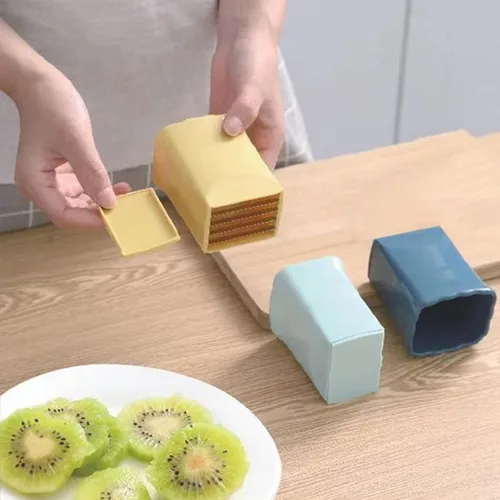 Miniatura 5 de Generic 3 piezas de cortador de tazas – Nueva taza de acero inoxidable para cortar frutas y verduras, multiusos, fresa, plátano, ensalada fresca