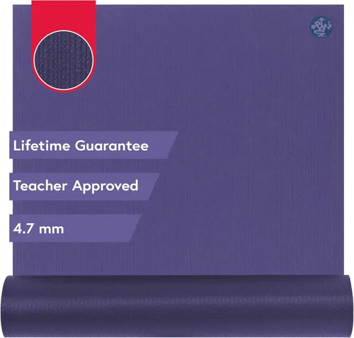 Manduka Prolite - Esterilla de yoga de 0.185 in | Durabilidad de por vida | Construcción higiénica | Aprobado por profesores