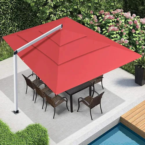 Miniatura 100 de EliteShade USA Sombrilla de Mercado de 10 Años Sin Decoloración de 9 Pies 3 Niveles Sombrilla de Patio Sombrilla de Mesa para Exteriores con Beige