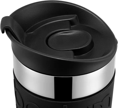 Miniatura 2 de Bodum 11068-01 - Taza de viaje al vacío, 0.35 L, tamaño pequeño, color negro, 1 unidad (paquete de 1)