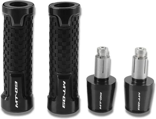 Miniatura 10 de Motocicleta 0.866 in para Y&AMAHA MT-09 MT 09 MT09 Tracer 2015 2016 2017 2018 2019 2020 Accesorios de motocicleta Agarres Agarres Manillar Tapas Azul