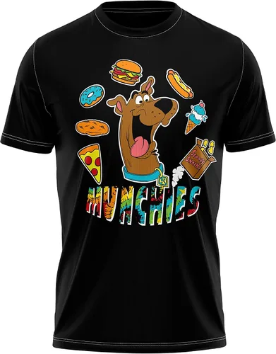 Miniatura 3 de Scooby-Doo womens 3-pc Lounge Box Set With T-shirt, Pants and Socks in Psychedelic Tiedye & Scooby Snacks Sizes S-m-l-xl