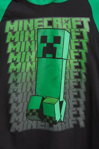 Miniatura 3 de Minecraft Camiseta con capucha de manga larga para niños