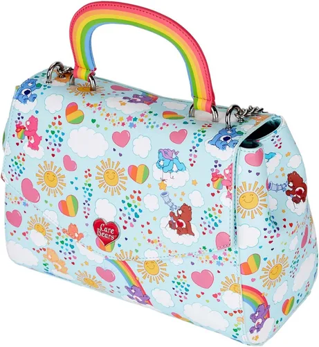 Miniatura 2 de Loungefly Care Bears - Bolso cruzado con asa arcoíris multicolor, Color múltiple, Bolso bandolera