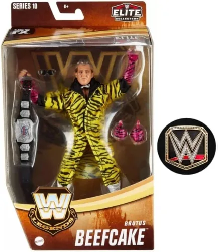 WWE Elite Legends Collection - Figura de acción articulada de 6 pulgadas (Brutus Beefcake)