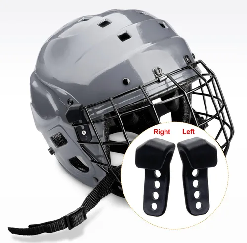 Miniatura 6 de Football Helmet Repair Kit, Hockey Helmet Replacement Parts, Visor J Clips Rubber Gasket Screw Nuts with 1 Pcs Srewdriver, Chin Strap Adapter for