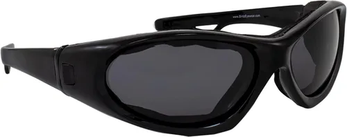 Miniatura 7 de Hurricane Eyewear Category-5 Water-Sports Floating Goggles Interchangeable to Sunglasses Black Frame w/Polarized Smoke Lens