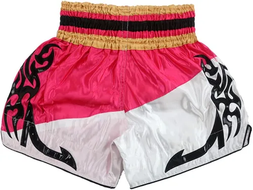 Miniatura 2 de NAMAZU Pantalones cortos Muay Thai para hombres y mujeres, pantalones cortos de kickboxing de alta calidad para gimnasio y boxeo.