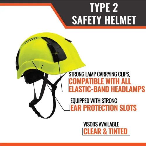 Miniatura 4 de Malta Dynamics Casco de Seguridad Tipo APEX 2 – Cascos de Seguridad Duros Conformes con OSHA y ANSI Z89.1 para Trabajadores de Construcción y Casco