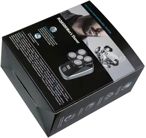 Miniatura 3 de Afeitadoras de cabeza para hombres calvos, LED dosplay potente afeitadora eléctrica húmeda y seca para barba recortadora de pelo facial y corporal 5