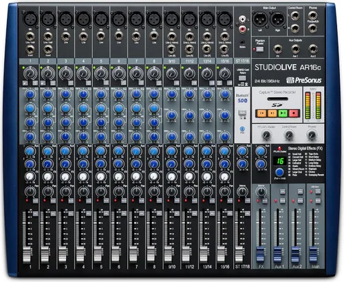 Miniatura 10 de PreSonus StudioLive AR8c Mezclador Analógico con Software Studio One Pro