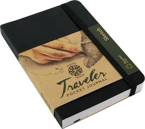 Miniatura 4 de Cuaderno de bocetos Travelers Dot Grid Pentalic Art, libre de ácidos