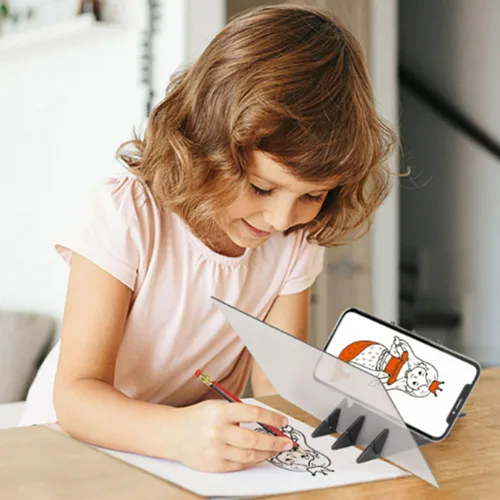 Miniatura 4 de Tablero de dibujo de copia óptica, boceto, imagen, reflexión, tablero de dibujo, seguimiento de bricolaje, tablero de bocetos, base cero, pintura