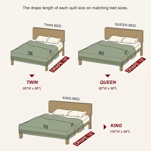 Miniatura 8 de Juego de cama tamaño queen con colcha gris y blanca, diseño floral vintage de granja, fundas a juego, 3 piezas, 100% algodón, colcha ligera