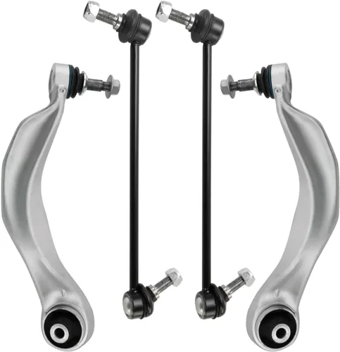 Miniatura 126 de Detroit Axle - Brazos de control superiores traseros para Chrysler 300 Dodge Challenger Charger Magnum, reemplazo del conjunto de brazos de control