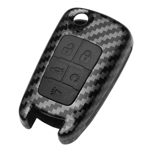 Miniatura 8 de Funda para Llavero Plegable para Buick para Chevrolet para Chevy para GMC 3 4 Botones Entrada sin Llave Control Remoto Accesorios Cubierta