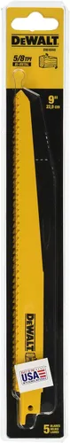 Miniatura 7 de DEWALT DW4804-2 Hoja de sierra recíproca bimetálica de 12 pulgadas con parte trasera cónica 6 TPI (paquete de 2)