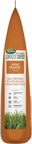 Miniatura 11 de Scotts Turf Builder - Mezcla de semillas de césped de alto tráfico, semillas de césped más fertilizante y mejorador de suelo, autorreparaciones