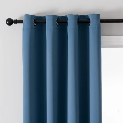 Miniatura 3 de Pickluc Cortinas opacas con ojales de 108 pulgadas de largo, 2 paneles de cortinas de ventana con bloqueo de luz para sala de estar, aislamiento