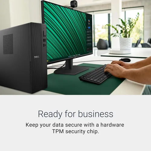 Miniatura 4 de Dell Slim Desktop ECS1250 - Procesador Intel Core Ultra 5-225, gráficos UHD, memoria de 16 GB, SSD M.2 de 512 GB, lector de tarjetas SD 3.0, teclado