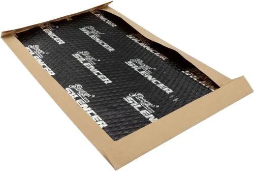 Miniatura 6 de Stinger Material Silenciador de Audio para Automóvil Insonorizante, Amortiguador de Ruido Automotriz, Alfombrilla de Butilo de Aluminio, 80 mil 18