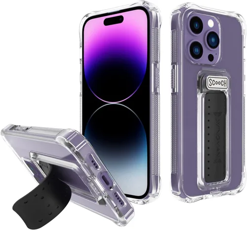 Miniatura 130 de Scooch® para iPhone 15 Pro Max Funda con Soporte, Funda Kickstand Wingman 5-en-1, Protección contra Caídas de Grado Militar, Kickstand Desplegable