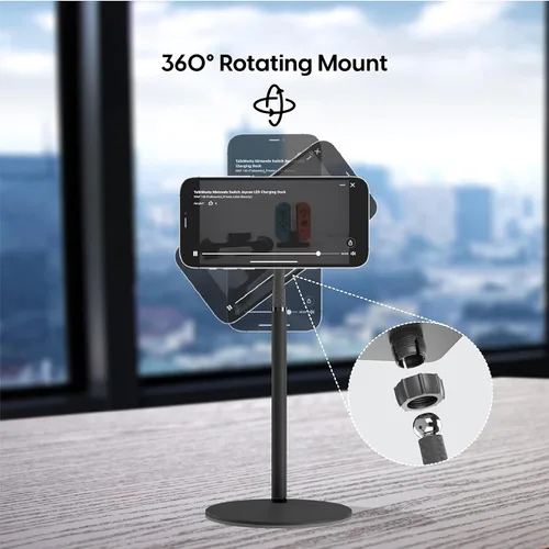 Miniatura 4 de TALK WORKS - Soporte magnético de escritorio compatible con iPhone 15/15 Pro/15 Pro Max, 14/14 Plus/14 Pro/14 Pro Max, 13/13 Mini/13 Pro/13 Pro Max
