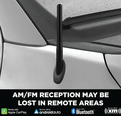 Miniatura 4 de EcoAuto Antena corta Ford compatible con F150 F250 F350 Super Duty, Bronco, Ford Raptor Accesorios y Dodge RAM - Diseño antirrobo - Antena segura