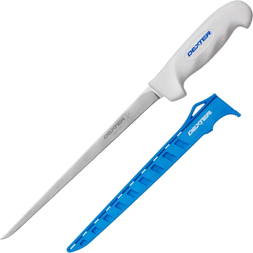 Miniatura 11 de Dexter Outdoors Cuchillo festoneado SOFGRIP Tiger Edge de 8 pulgadas Incluye protector de filo