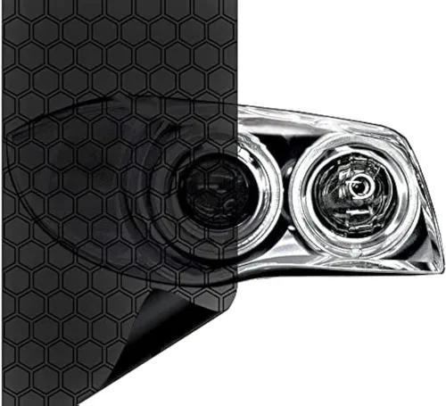 Miniatura 11 de VViViD Air-Tint Envoltura de vinilo para faros delanteros y traseros extra anchos, rollo de 16 pulgadas x 48 pulgadas, incluye espátula amarilla y 2