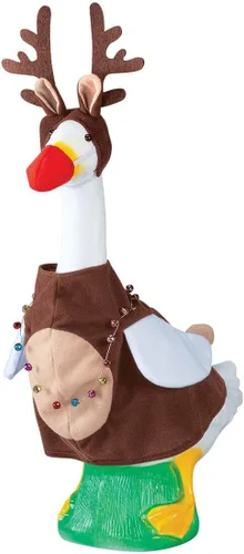 Gaggleville - Traje de ganso de reno para bebé, se adapta a la estatua de bebé de 17 pulgadas de alto, por Fox Valley Traders Reno bebé