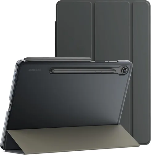 Miniatura 8 de JETech Funda para Samsung Galaxy Tab S10 Lite / S10 FE / S9 FE de 10.9 pulgadas, funda protectora delgada y translúcida con soporte trasero de tres