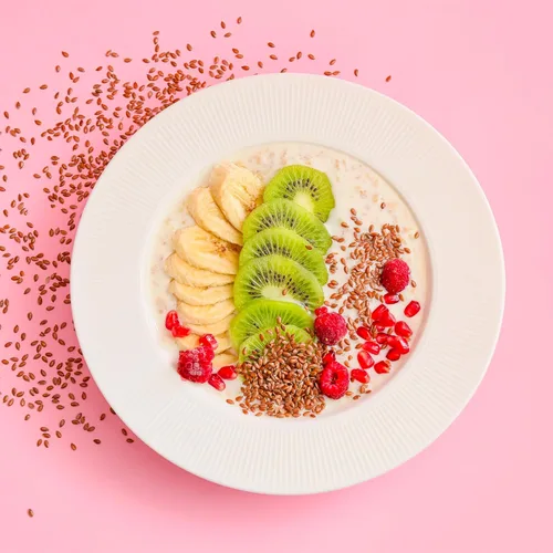 Miniatura 6 de Elan Semillas de lino orgánico, semillas enteras, semillas crudas, sin OMG, veganas, sin gluten, kosher, altas en fibra, gelifican fácilmente