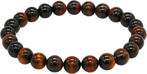 Miniatura 172 de Amazing Gemstone Pulsera de cristal para mujeres y hombres, pulsera de cristal curativo de protección, pulsera elástica con cuentas de piedras