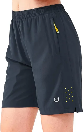 Miniatura 19 de NORTHYARD Pantalones cortos deportivos de senderismo para mujer, de secado rápido, ligeros, para gimnasio, entrenamiento, con 3 bolsillos