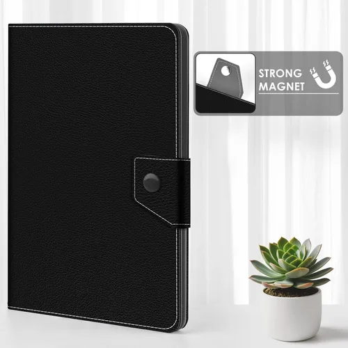 Miniatura 7 de DETUOSI Funda universal para tableta de 7.0 pulgadas, funda para tableta Android de 7 pulgadas, funda protectora portátil de viaje de piel sintética