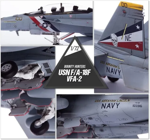 Miniatura 7 de Academy 492567 1/72 USN F/A-18F VFA-2 Cazarrecompensas