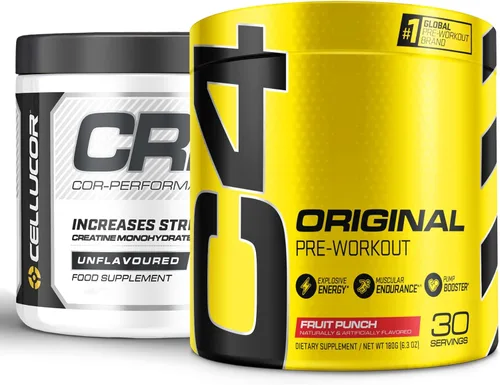 Miniatura 8 de Cellucor Original C4 - Paquete de creatina y preentrenamiento, sandía, 30 porciones + polvo de creatina Cor Performance, 72 porciones