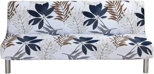 Miniatura 8 de Fundas de sofá sin brazos, elásticas de elastano, funda plegable para sofá cama, futón sin reposabrazos, protector de muebles para sala de estar