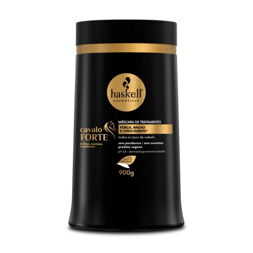 Miniatura 4 de Haskell Kit Cavalo Forte Champú + Acondicionador + Máscara + Sin enjuague + Suero