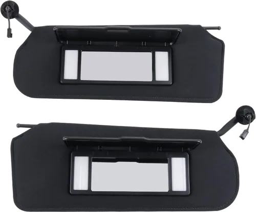Parasol automotriz BUSIDN con luces LED brillantes actualizadas, reemplazo de parasoles para Corvette C5 Chevrolet 1997-2004, reemplaza 10442033