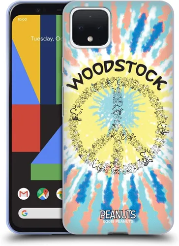Miniatura 305 de Head Case Designs Funda de gel Woodstock 50th con licencia oficial de Peanuts Snoopy Guitar 1969 [protección de grado militar] compatible