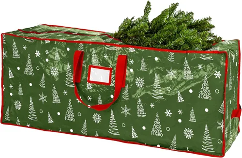 Miniatura 12 de Bolsa de almacenamiento para árbol artificial de Navidad, de gran capacidad Rojo