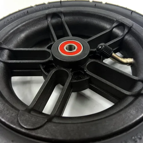 Miniatura 4 de L-faster Neumático neumático 200x35 Uso de nylon Hub Fit M8 o M6 Eje 8 "Rueda de aire para reemplazo de scooter Tubo de rueda inflable de 8 pulgadas